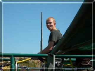 Craig about to jump....